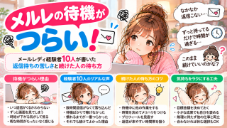 メルレの待機がつらい！メールレディ経験者10人が書いた返信待ちの苦しさと続けた人の待ち方